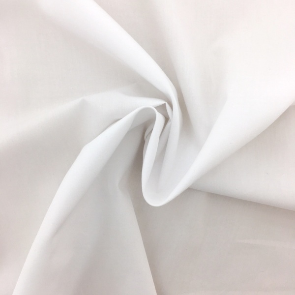 4.2 metre wide Cotton Sheeting FLAME RETARDANT - WHITE